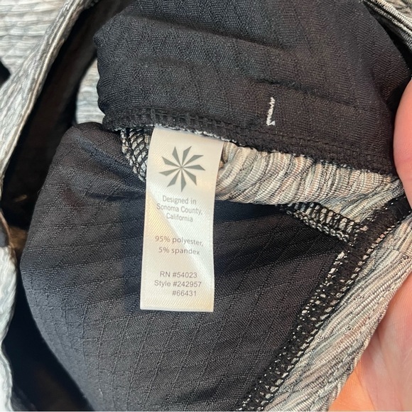 Athleta Snowscape Hooded Jacket Full Zip Stretch Grey Space Dye Size
Women's XS - Picture 7 of 9